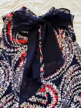 Signature by Robbie Bee Bow Tie Dress L